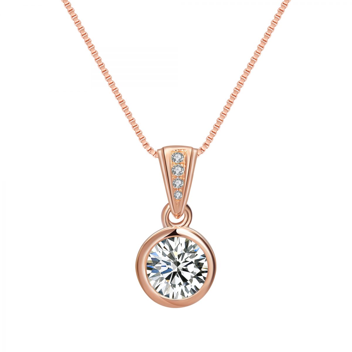 Delicate Necklace – Rose Gold